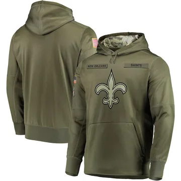 women's salute to service saints hoodie