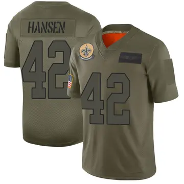 Youth Chase Hansen New Orleans Saints Limited Camo 2019 Salute to Service Jersey